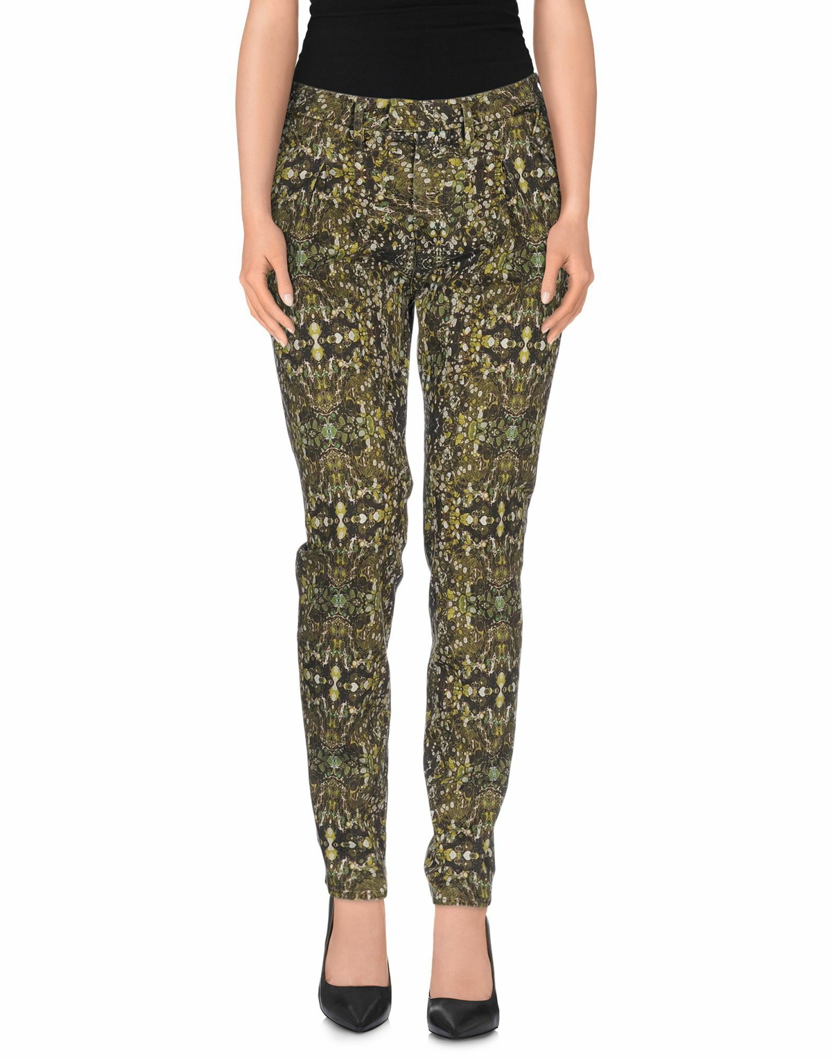 Haikure Womens Pants in Green