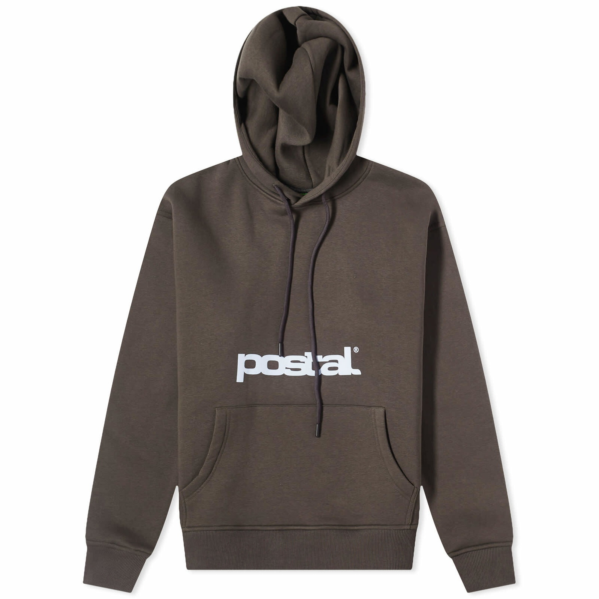 POSTAL Men's Classic Logo Hoodie in Concrete