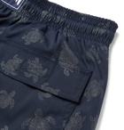 Vilebrequin - Moorea Mid-Length Printed Swim Shorts - Blue