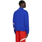 Reebok by Pyer Moss Blue Loose Mock Neck Pullover