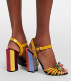 Dolce&Gabbana Keira embellished leather sandals