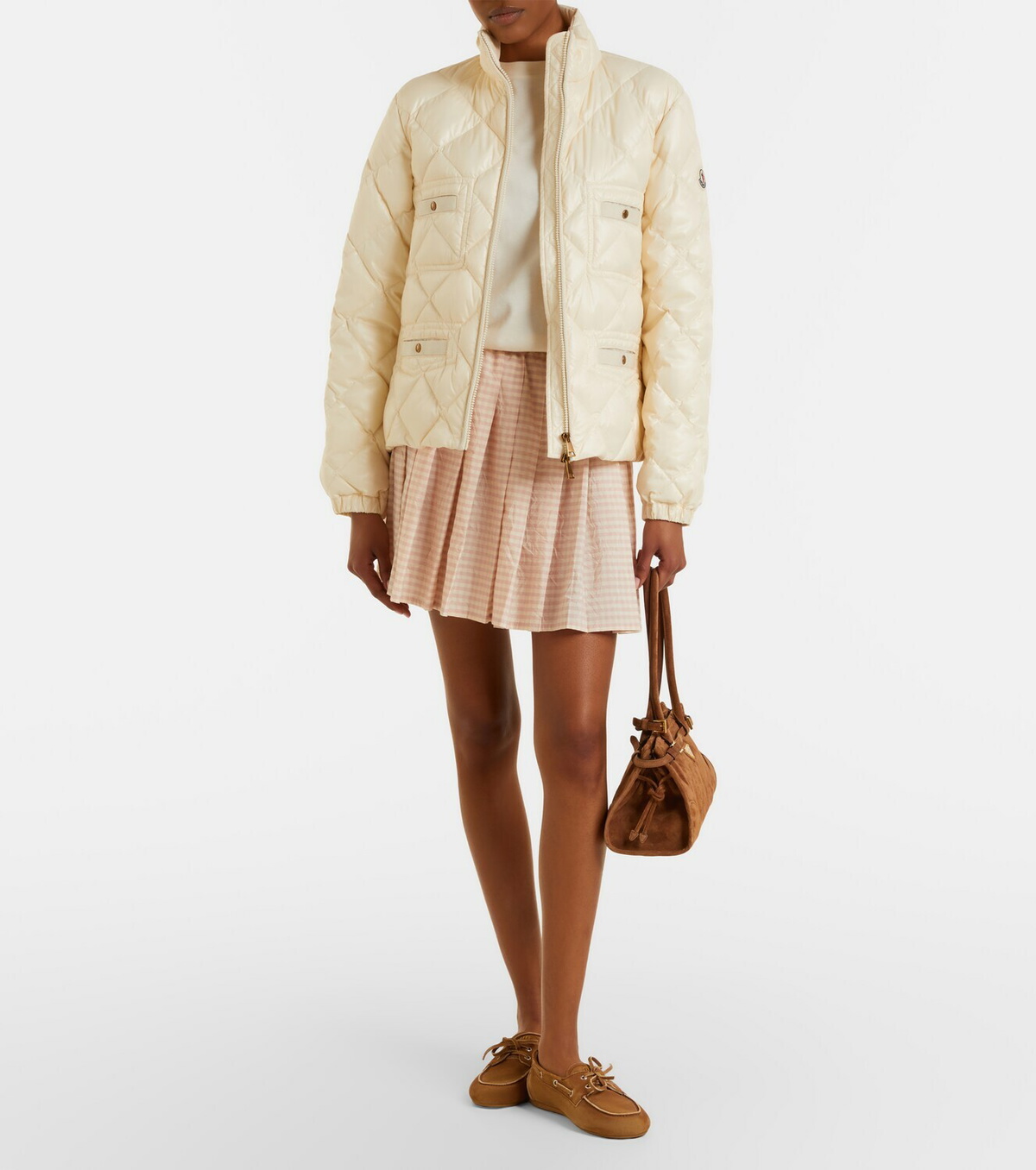 Moncler Lavaret quilted down jacket