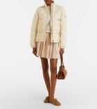 Moncler Lavaret quilted down jacket