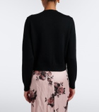 Erdem Embellished wool cardigan