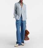 Jimmy Choo Lemi embellished leather espadrilles