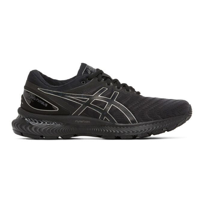 Photo: Asics Black GEL-Nimbus 22 Sneakers