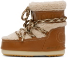 Chloé Tan Moon Boot Edition Sherpa Snow Boots