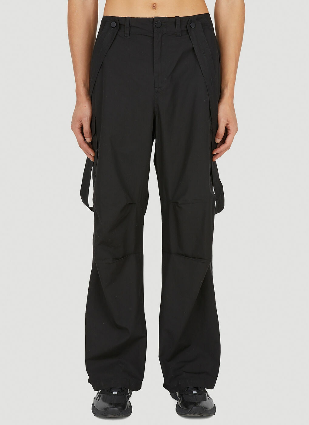 Audio Cargo Pants in Black Our Legacy