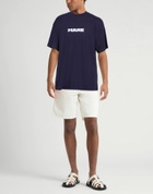 Msgm Mens T-shirt Dark in Purple