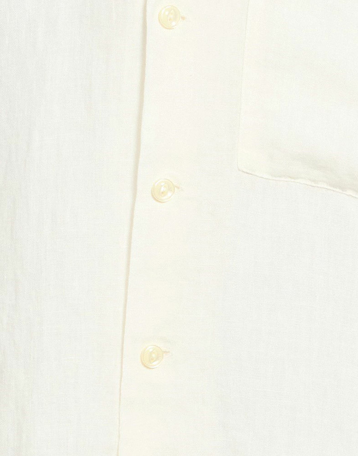 120% Lino Mens Shirt Ivory