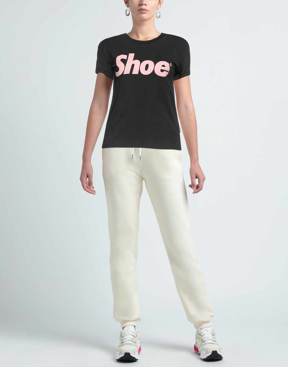 Shoe Womens T-shirt in Black