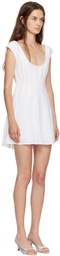 GUIZIO White Leila Minidress