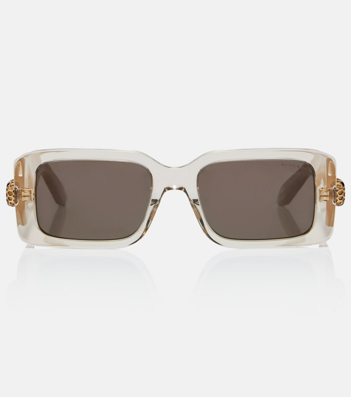 Bvlgari Serpenti Forever rectangular sunglasses