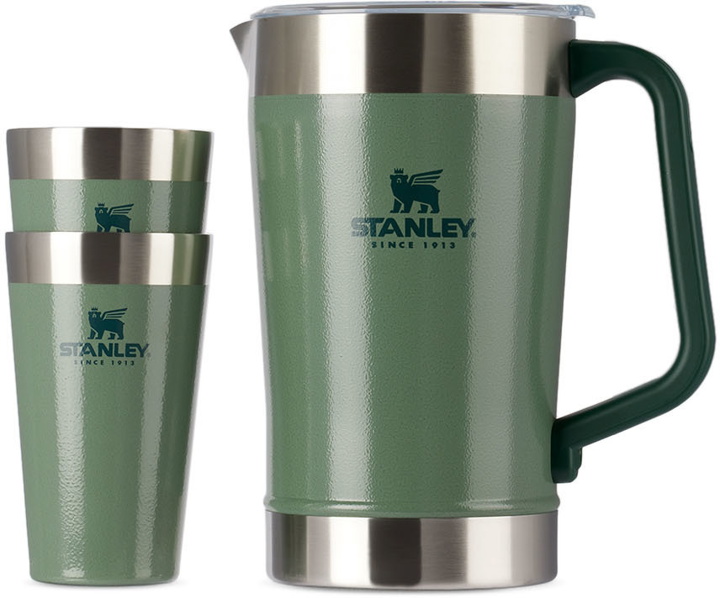 Photo: Stanley Green Classic Stay Chill Pitcher & Tumbler Set