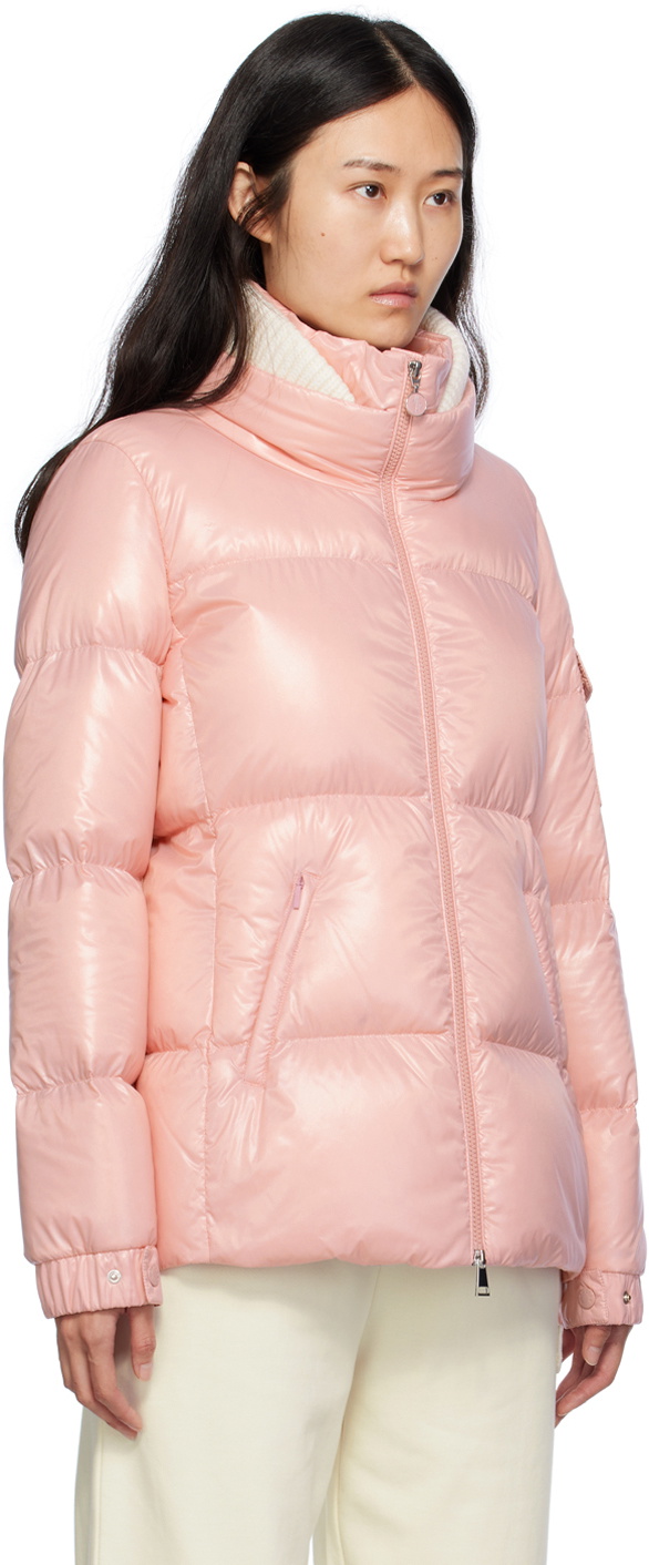 Moncler Pink Vistule Down Jacket Moncler