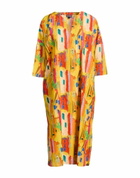 Vilebrequin Womens Midi dress in Yellow