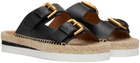 See by Chloé Black Glyn Espadrilles