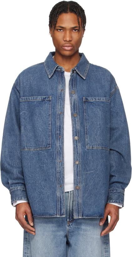 Photo: AGOLDE Blue Atticus Denim Jacket
