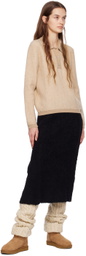 OTTI Beige Extra Fine Wool Polo