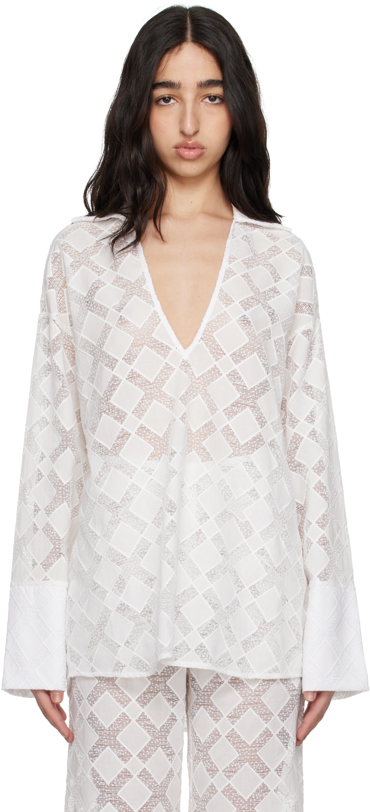 TOVE White Luisa Shirt