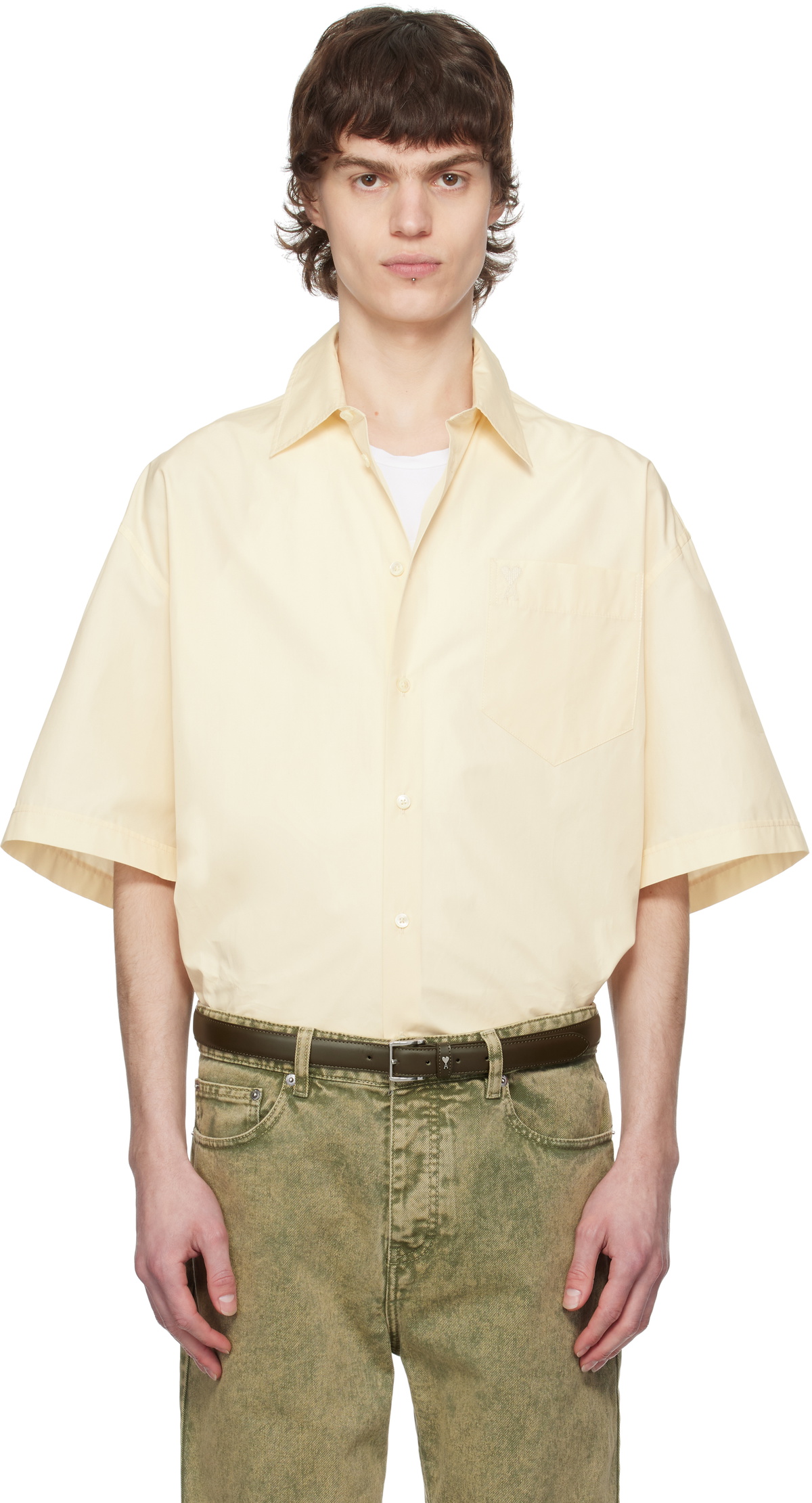 Off-White Flowers boxy cotton logo T-shirt main image 1
