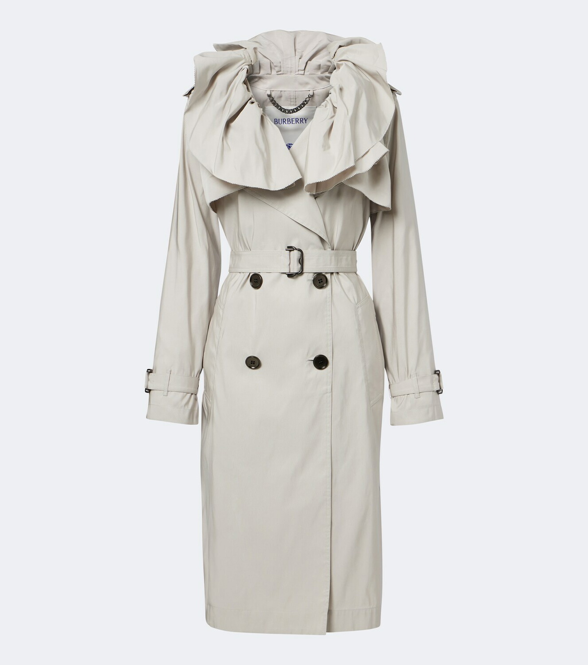 Burberry Ruffled trench coat