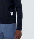 Thom Browne Ribbed-knit mockneck cotton sweater