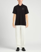 Just Cavalli Mens Polo shirt in Black