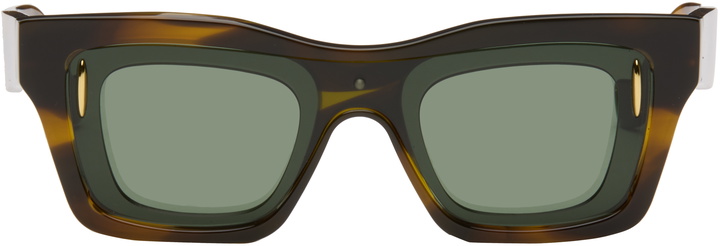 Photo: LOEWE Brown Cinema Double Layer Sunglasses