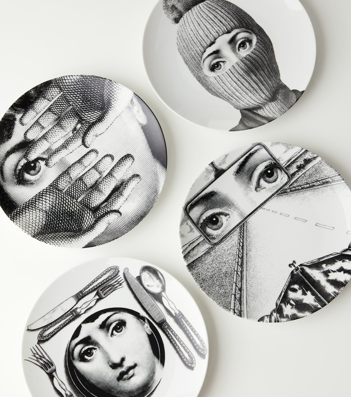 Fornasetti Cupola Pantheon (Roma) plate