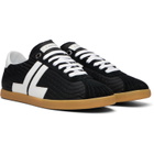 Lanvin Black Nylon Glen 2.0 Sneakers
