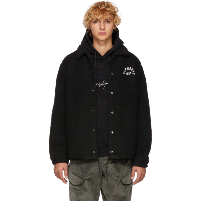 Photo: Carhartt Work In Progress Black Arch Coach Jacket