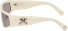 Gallery Dept. White 'July 21, 1987' Sunglasses