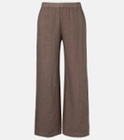 Velvet Lola linen wide-leg pants
