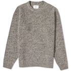 NN07 Men's Jacobo Wool Crew Knit in Khaki Melange