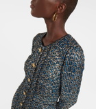 Giambattista Valli Tweed maxi dress