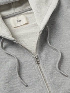 Folk - Organic Cotton-Jersey Zip-Up Hoodie - Gray