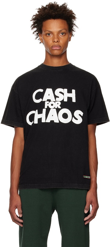 Photo: DEVÁ STATES Black 'Cash For Chaos' T-Shirt