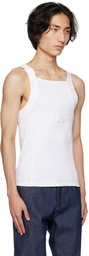 K.NGSLEY White Dani Tank Top