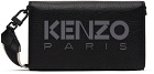 Kenzo Black Phone Holder Pouch