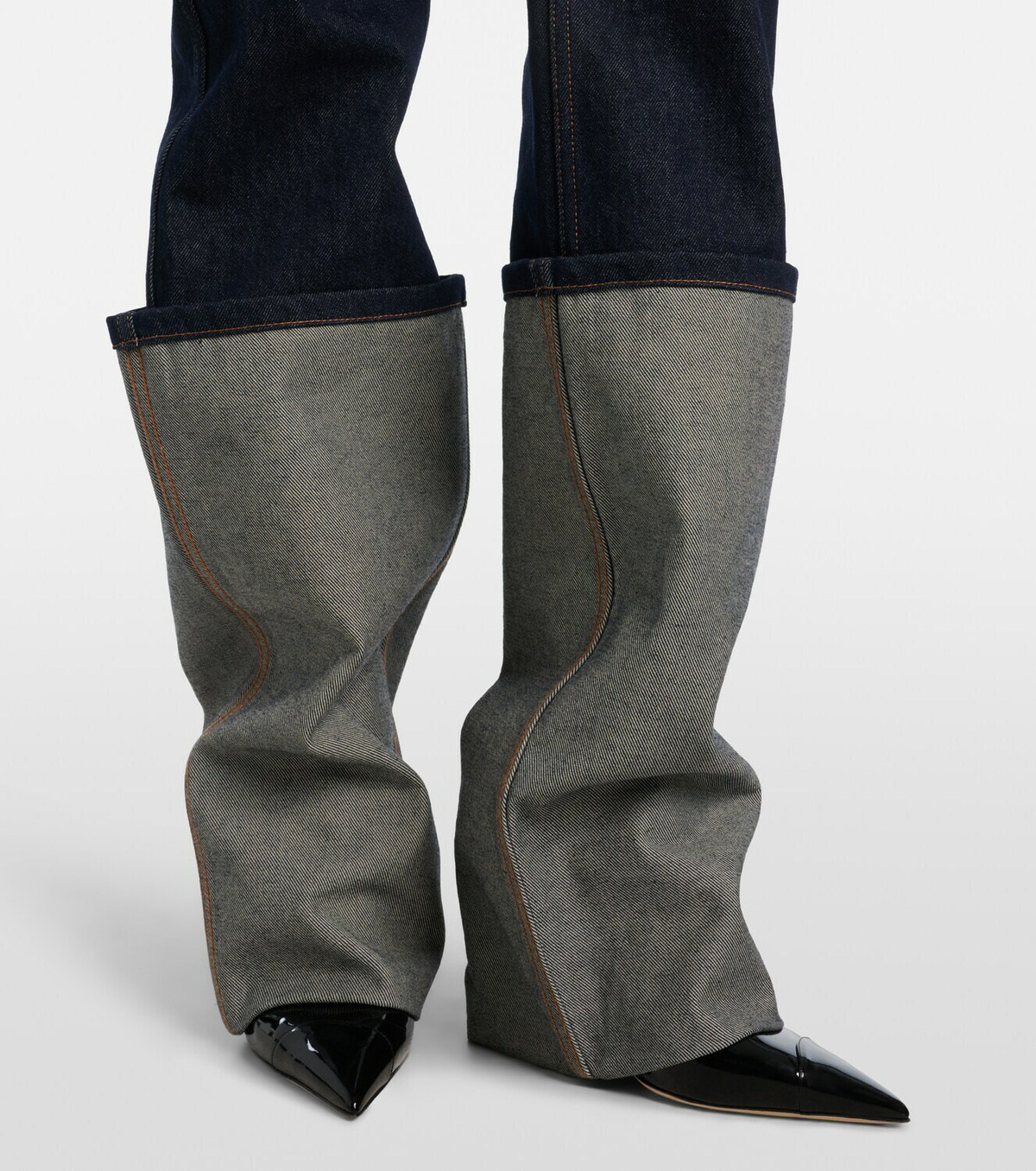 Jean Paul Gaultier Cutout straight jeans