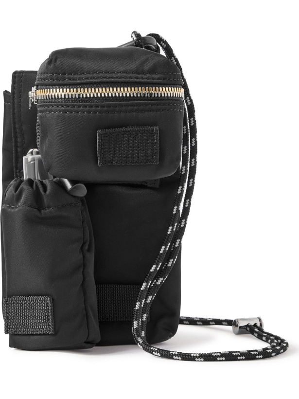 Photo: Sacai - Porter-Yoshida & Co Nylon Bag, Pouch and Bottle Holder Set