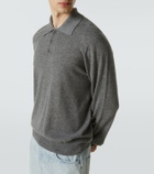 The Row Judi cashmere polo sweater