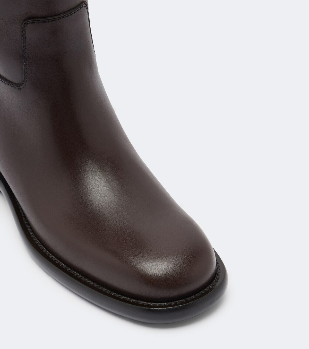 Burberry Cavalier leather knee-high boots