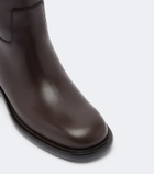 Burberry Cavalier leather knee-high boots
