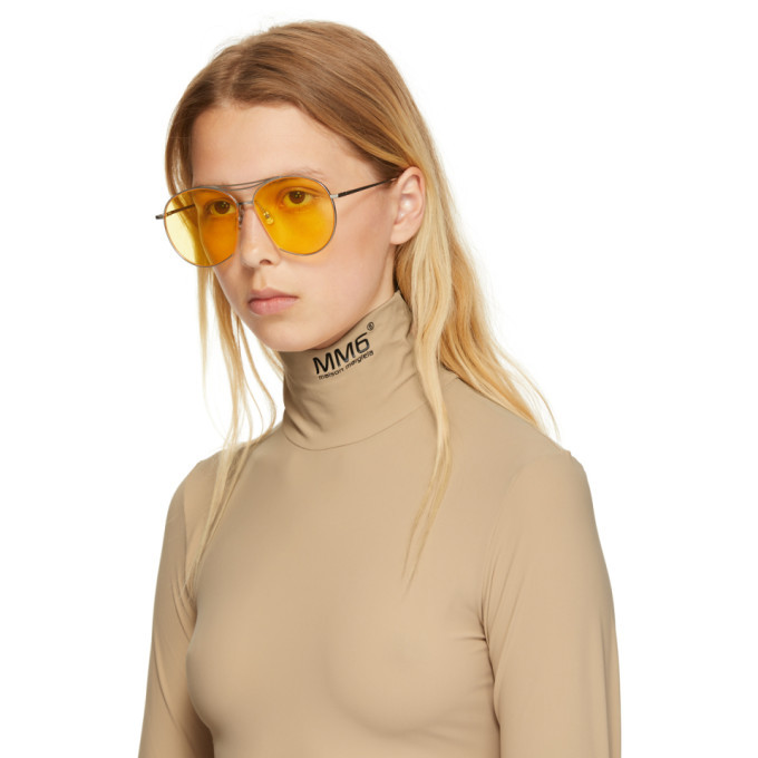 Gentle Monster Silver and Grey Cobalt Sunglasses Gentle Monster