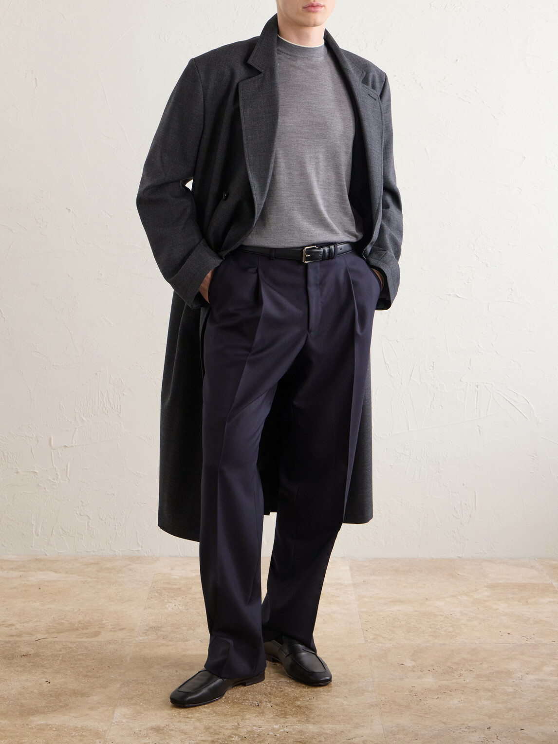 Kiton - Merino Wool Sweater - Gray