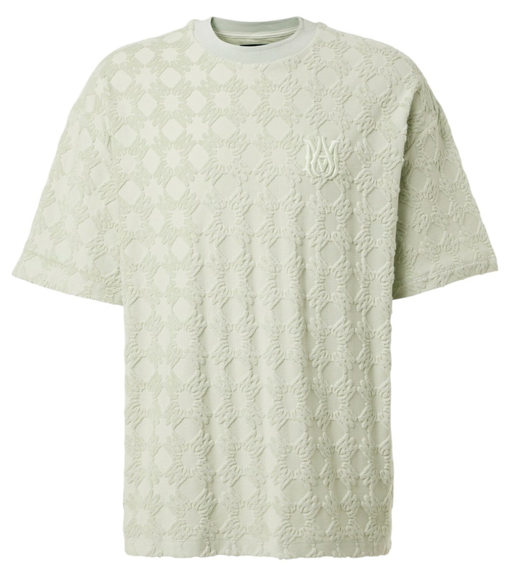 Photo: Amiri Cotton-blend terry T-shirt