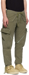 Greg Lauren Khaki 34 GL Cargo Pants