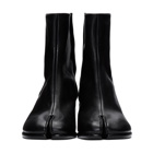 Maison Margiela Black Leather Tabi Boots